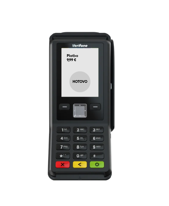 Verifone terminal